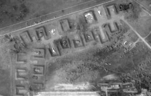 На авіабазі у Новофедорівці явно сталася масштабна пожежа, зазначив засновник Bellingcat Гіґґінс