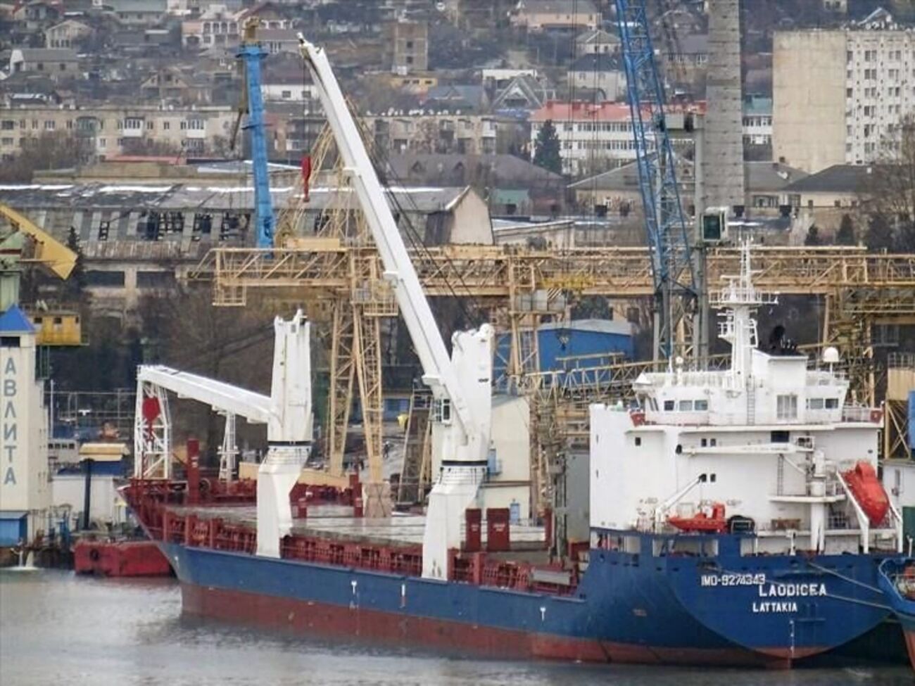 Про заходження Laodicea у порт Триполі стало відомо 28 липня