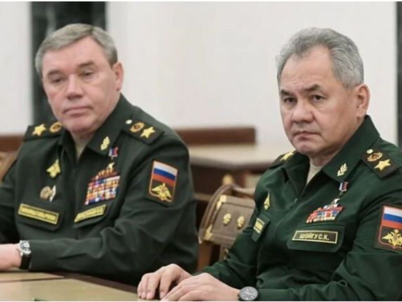 Герасимова та Шойгу, за даними Генштабу ЗСУ, не відправляють у відставку, щоб не дискредитувати військове керівництво РФ