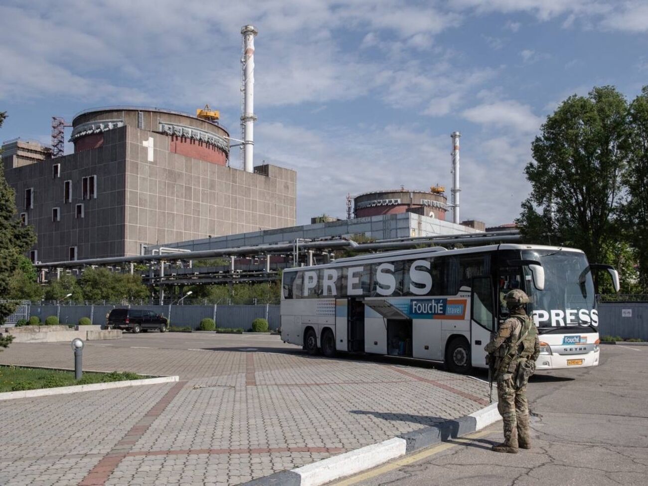 11 августа россияне четыре раза обстреляли район ЗАЭС, в частности, попав совсем недалеко от 1-го энергоблока, отметили в "Энергоатоме"