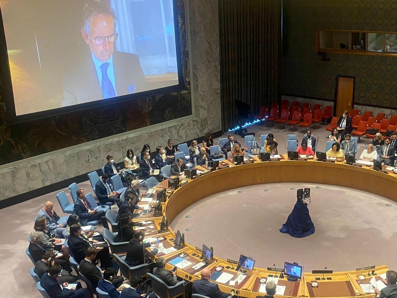 Члени Радбезу ООН вважають необхідною фізичну присутність місії МАГАТЕ на ЗАЕС