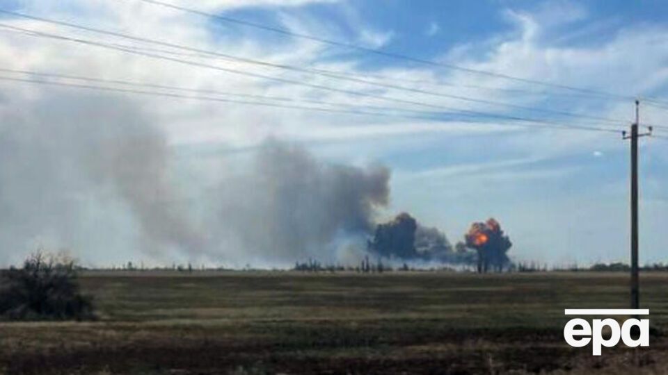 В британском ведомстве считают, что аэродром в Новофедоровке останется пригодным к эксплуатации