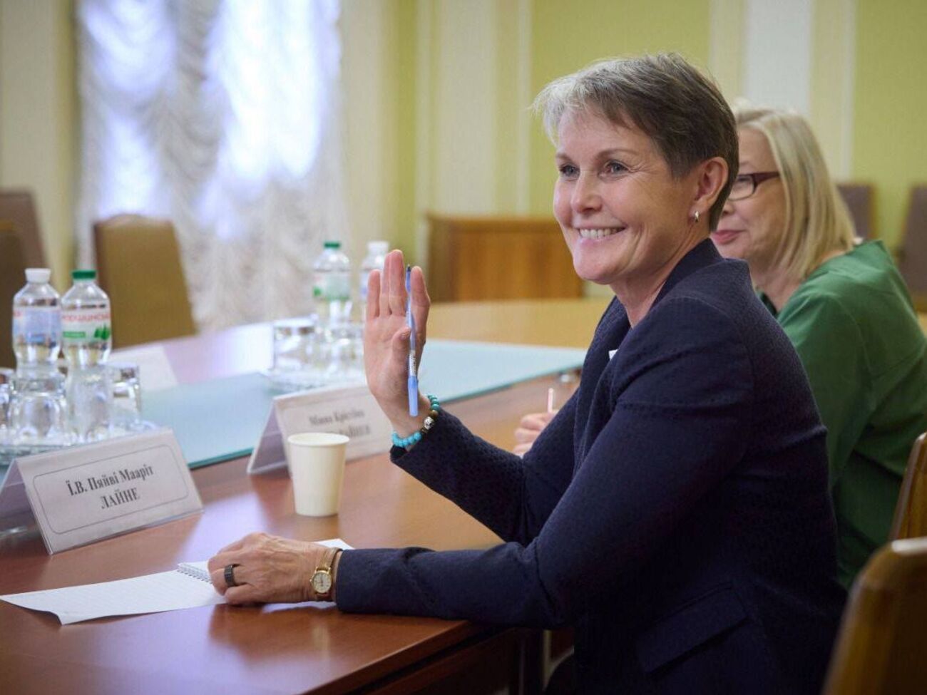 Амбасадорка Фінляндії Пяйві Лайне зустрілася із представниками Офісу президента