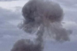 После взрыва в Мелитополе видно задымление, отметили СМИ