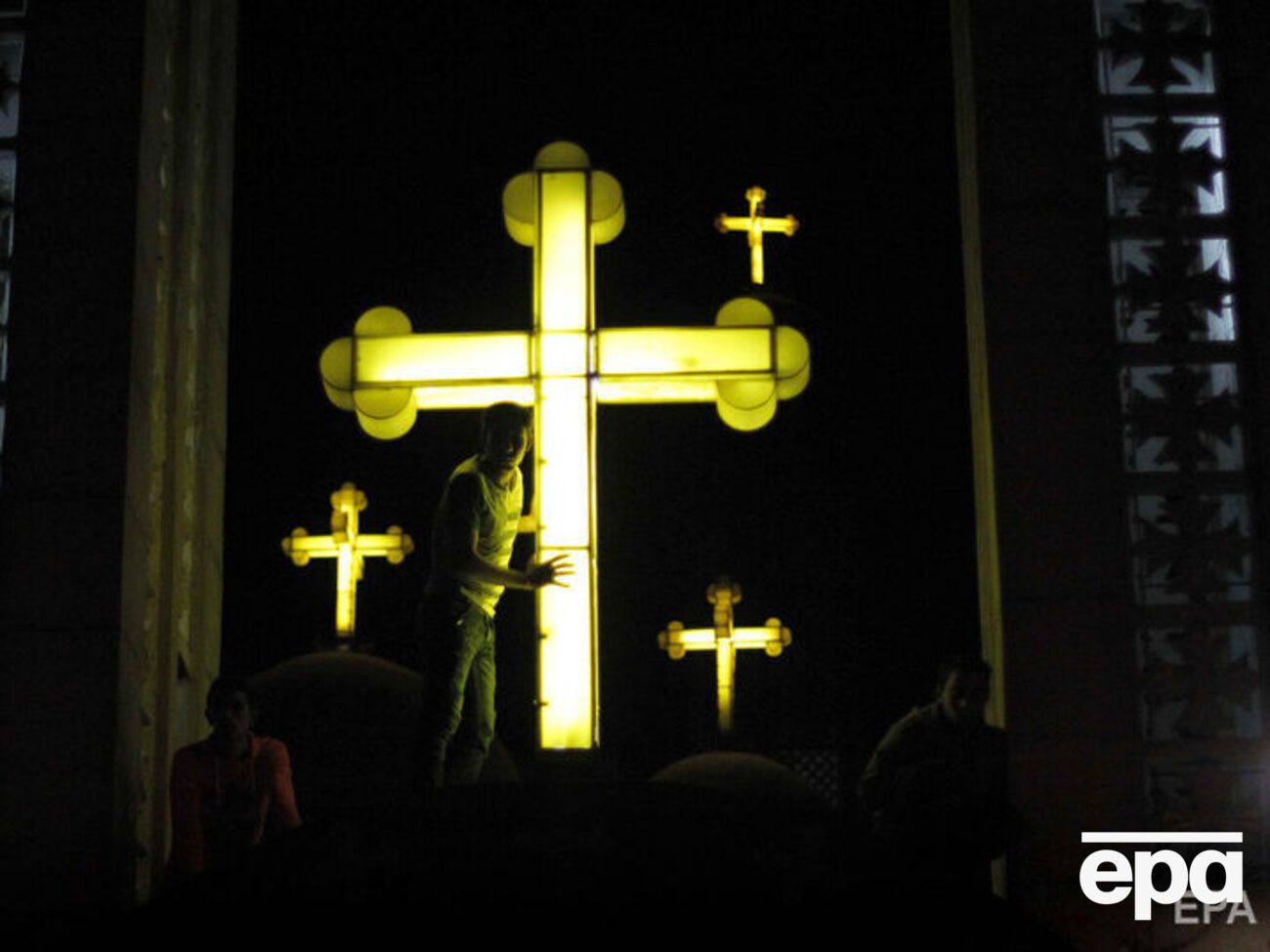 Пожар произошел в коптской церкви