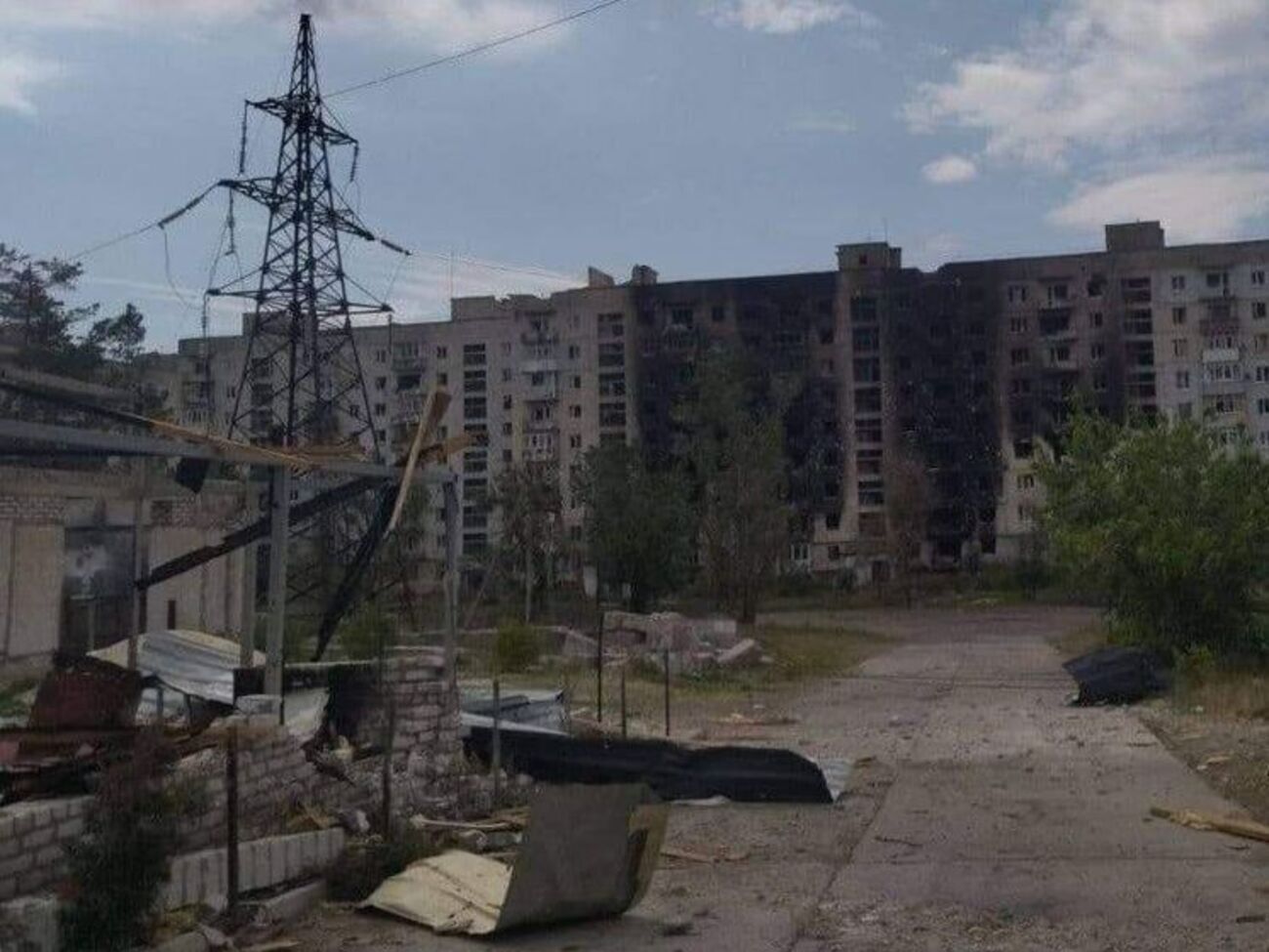 Сєвєродонецьк значно постраждав під час боїв за місто