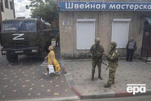 Семьи российских военных начали покидать Мелитополь