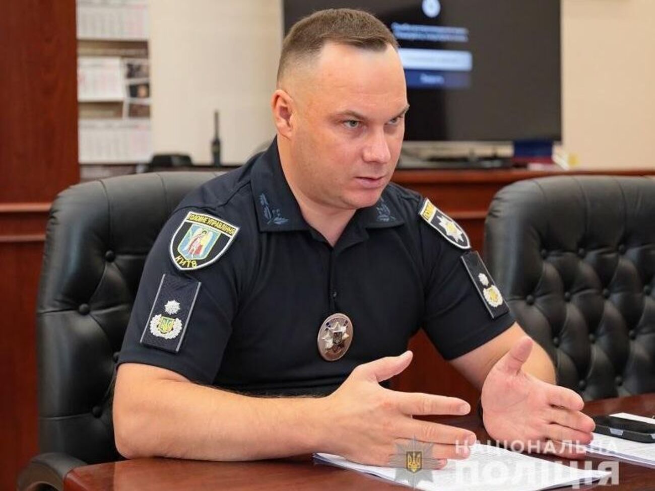 Виговський сказав, що після початку повномасштабного вторгнення звільнили менш як 1% співробітників столичної поліції