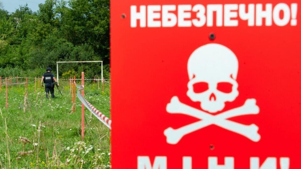 Сумская область – самая большая из деоккупированных территорий, которая остается заминированной, отмечали в МВД