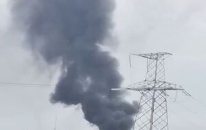 Військовослужбовці оточили район пожежі у радіусі 5 км