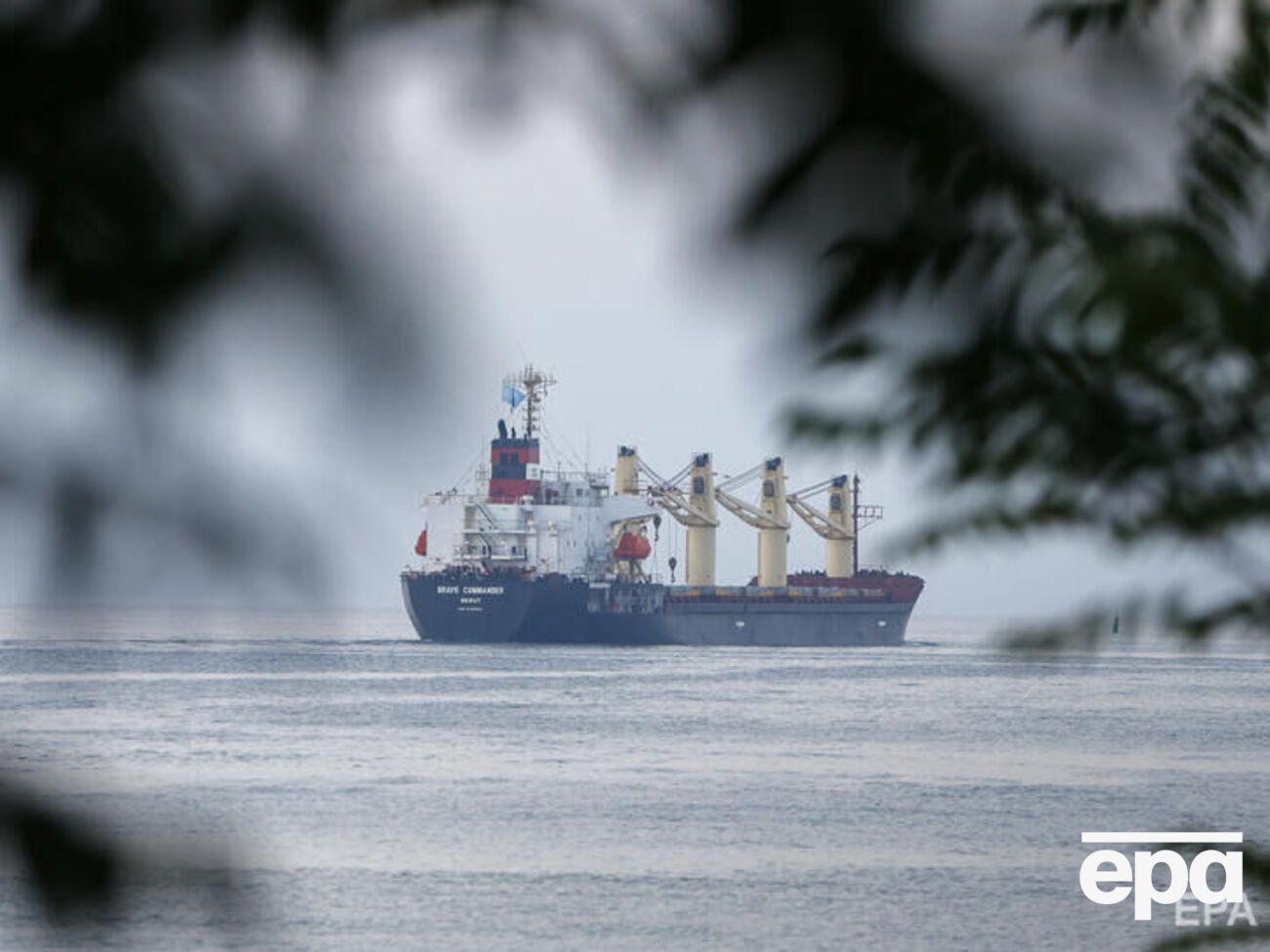 Сухогруз Brave Commander под флагом Либерии покинул порт Пивденный в Украине 14 августа, сообщали в Одесской ОВА