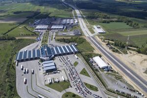 Автобусное сообщение через новый автобусный терминал запущено в полночь с 16-го на 17 августа, подчеркнули в Мининфраструктуры
