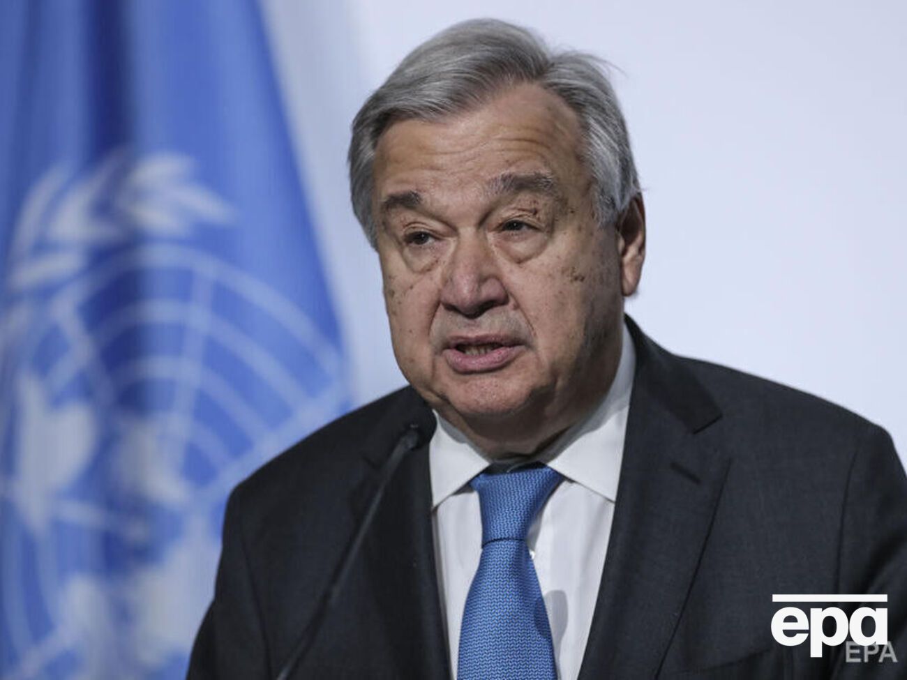 Гутерриш находится в Украине со вторым визитом за время полномасштабного вторжения РФ