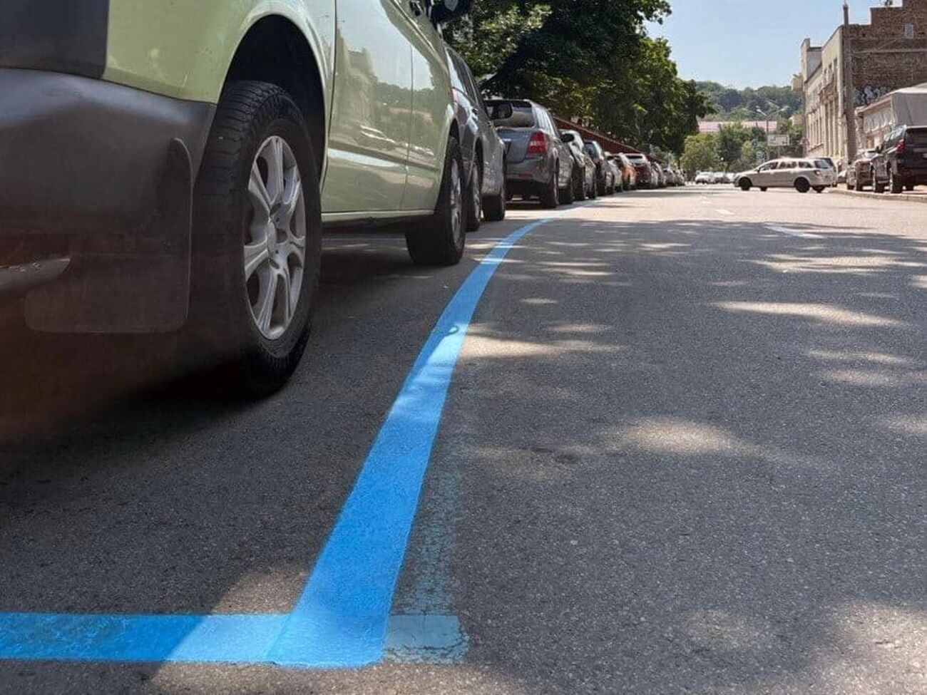 В Киеве временно нет платы за парковку