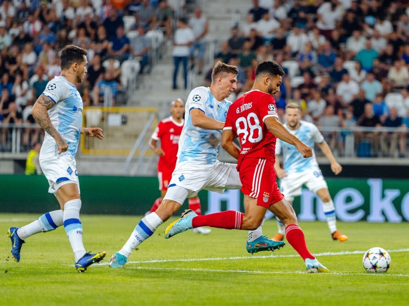 "Динамо" не нашло аргументов против "Бенфики" в плей-офф Лиги чемпионов