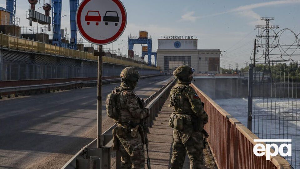 Российские войска захватили Каховскую ГЭС 24 февраля
