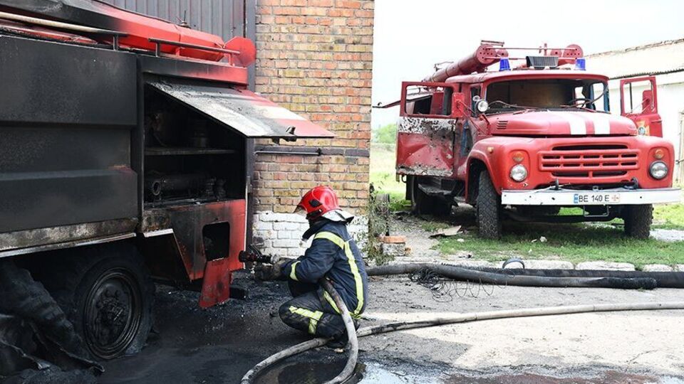 Россияне уничтожили технику подразделения, лишив мирное население защиты от огня, отметили в ГСЧС