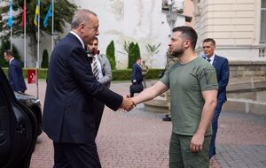 Ердоган учора зустрівся із Зеленським у Львові