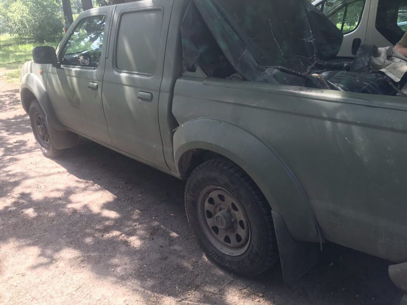 Машина участвует в боевых действиях на бахмутском направлении