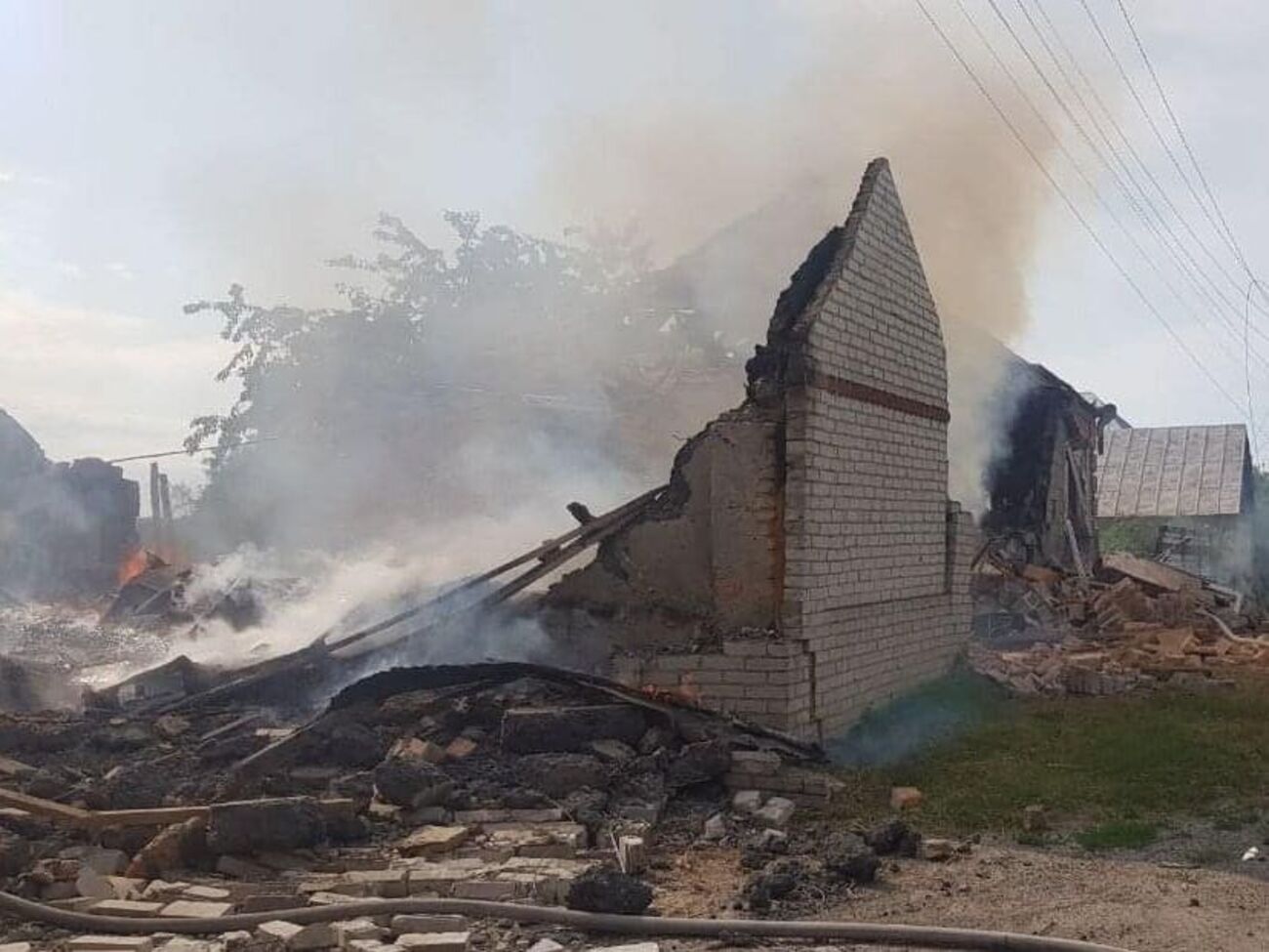 Постраждалих унаслідок обстрілу окупантів немає, зазначив Синєгубов