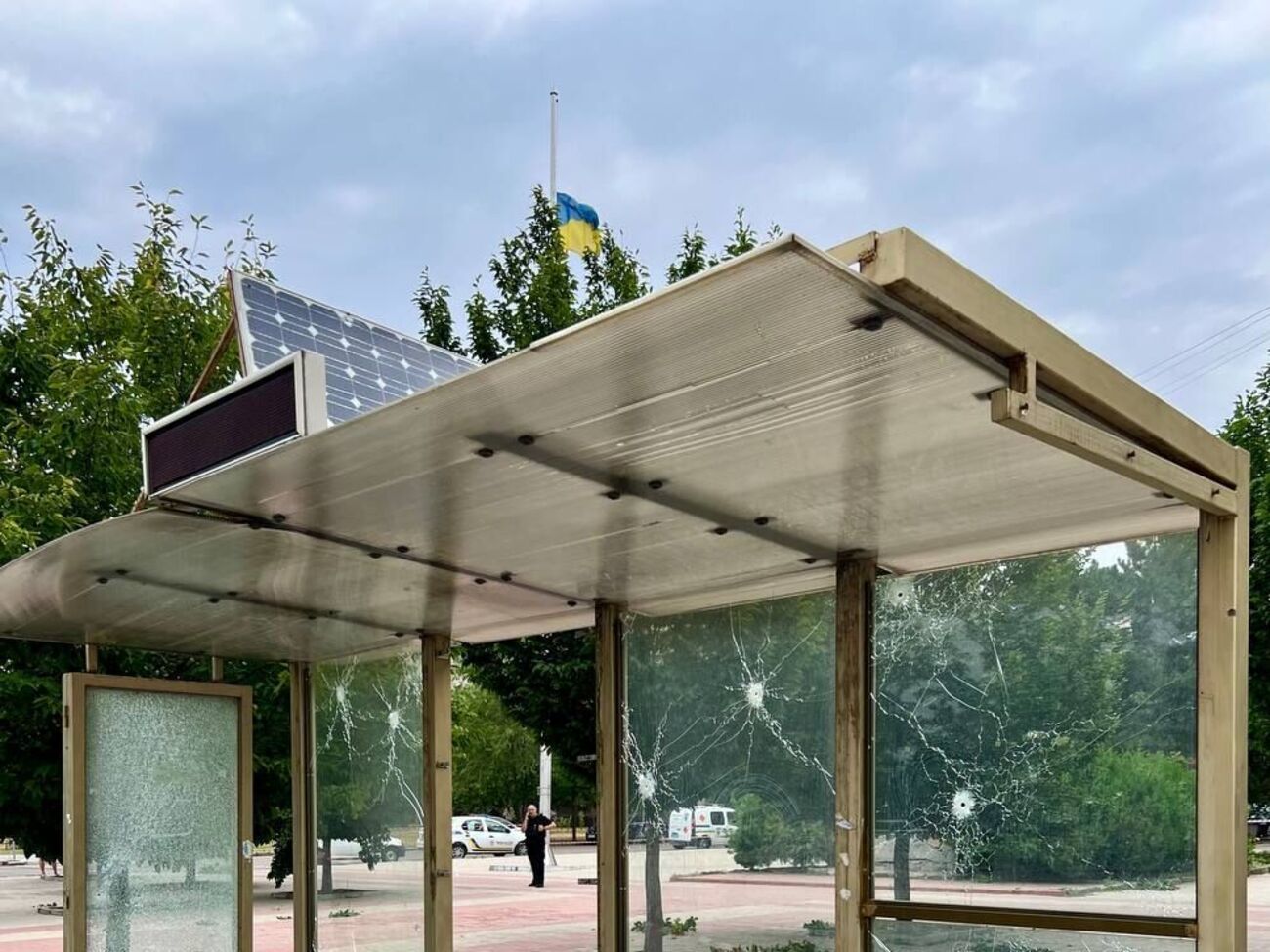 В ночь на 2 августа оккупанты&nbsp;обстреляли Николаев из реактивных систем залпового огня (РСЗО) и ракетами типа С-300