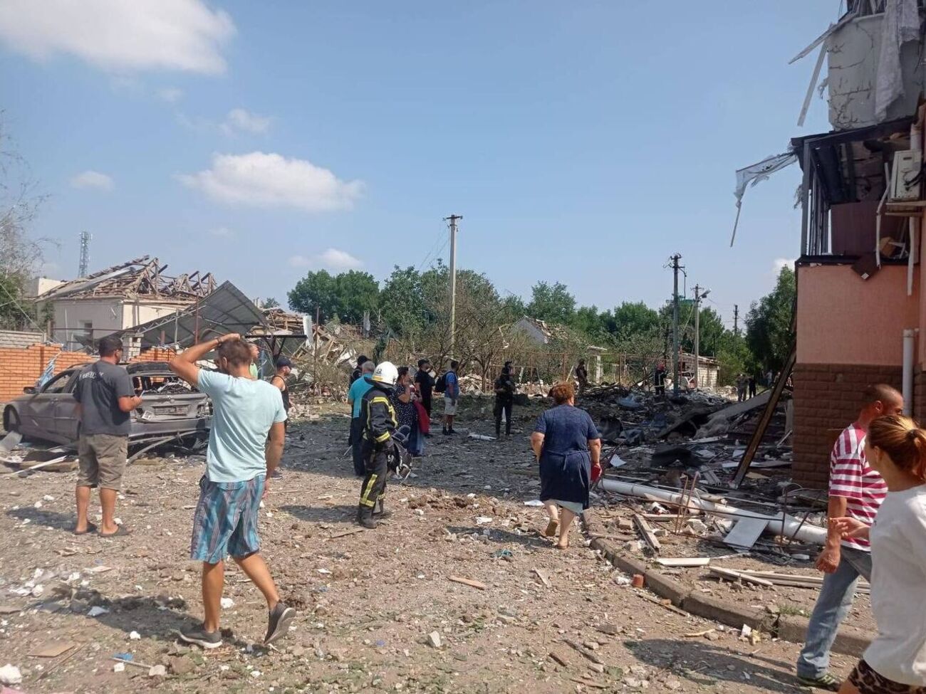 Серед поранених троє дітей, двоє з них у тяжкому стані