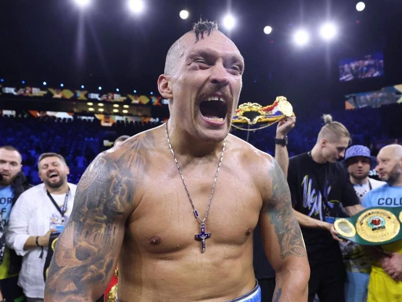 Усику теперь интересен только Фьюри, он уже зовет его в ринг