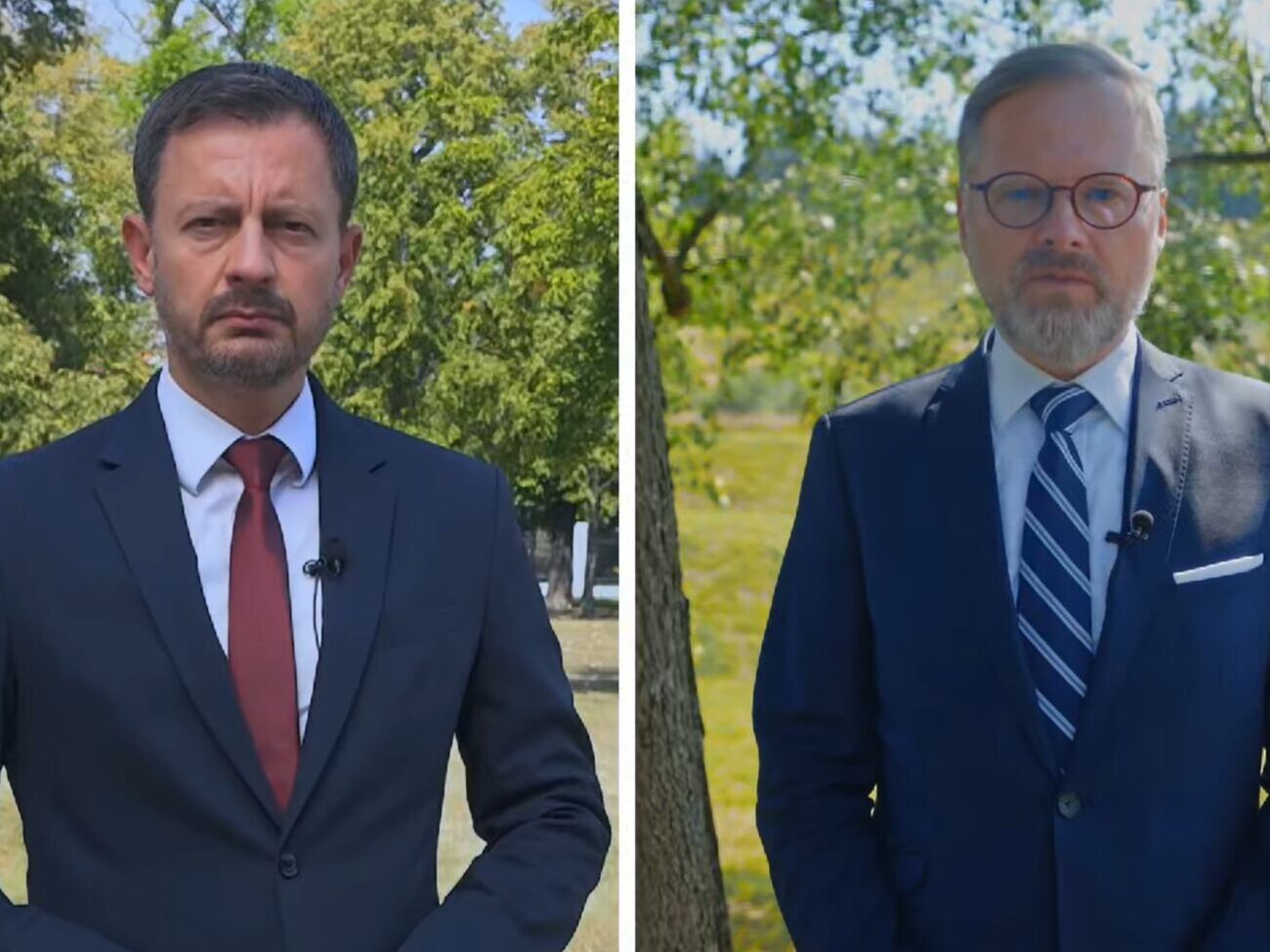 Геґер і Фіала записали спільне відеозвернення