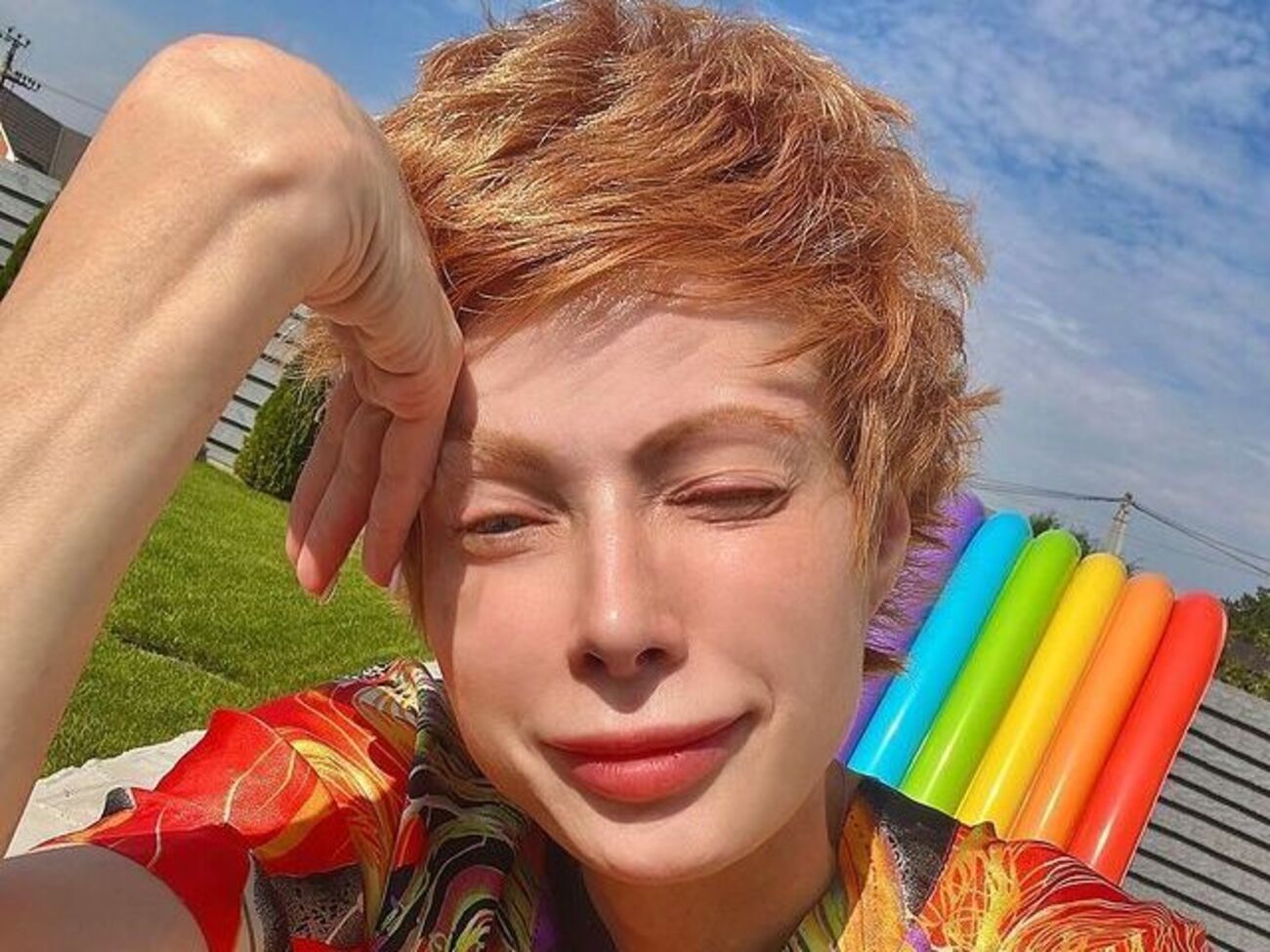 Лебедь: Шарики и грузик