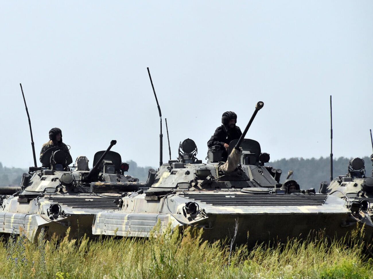 В районе Песок идут ежедневные бои