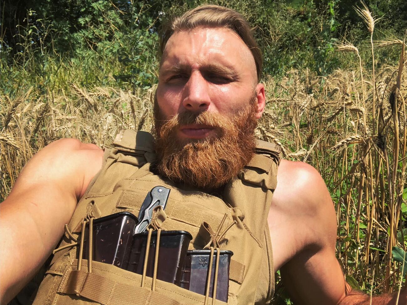 Вишебаба розповів, що за перший місяць на війні втратив 7 кг