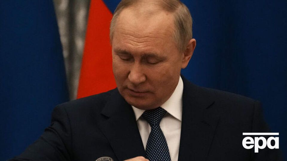 По данным СБУ, Путин рассчитывал захватить Украину за несколько дней