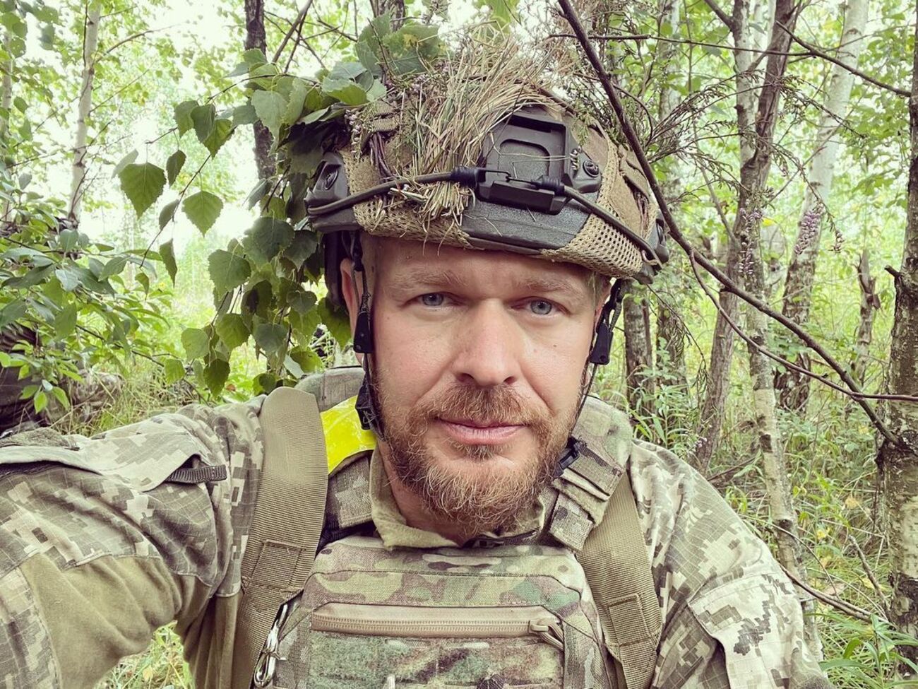 В день своего 50-летия Положинский заявил, что стал солдатом ВСУ