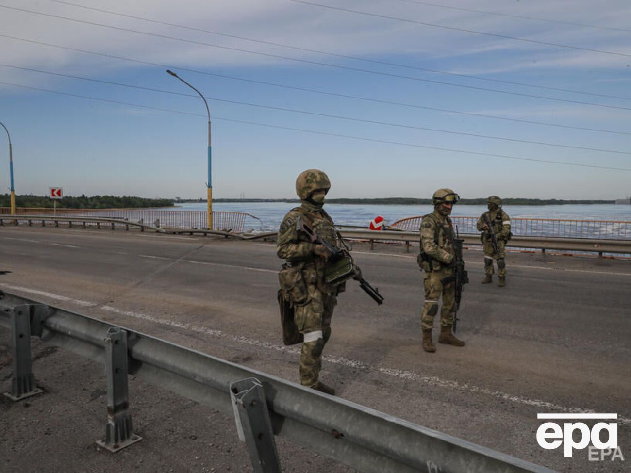 ЗСУ пошкодили міст у районі Каховської ГЕС