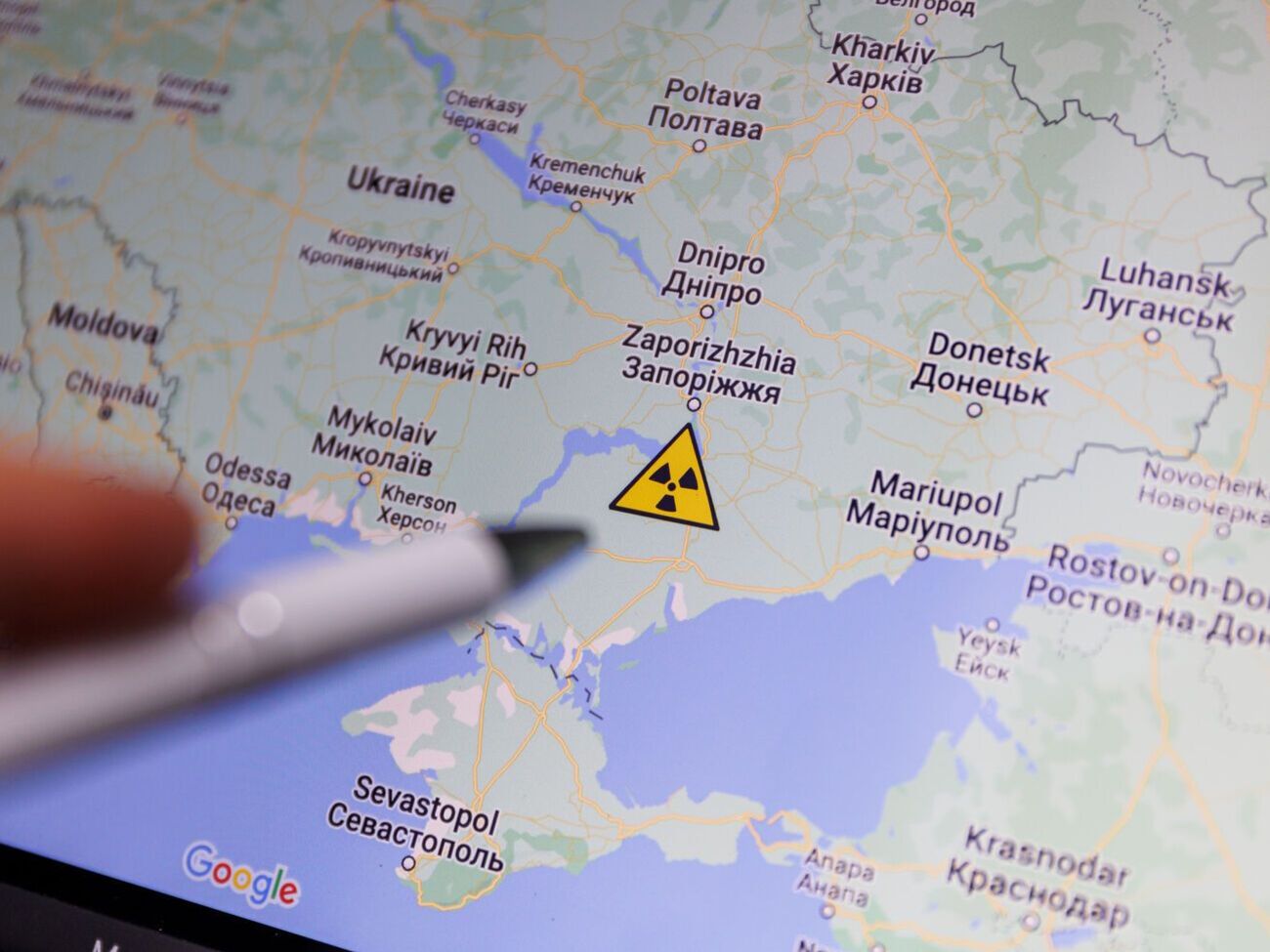 За даними "Енергоатому", загалом на ЗАЕС дислокується понад 40 одиниць військової техніки російських загарбників