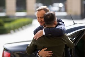Зеленський і Дуда провели зустріч у Маріїнському палаці