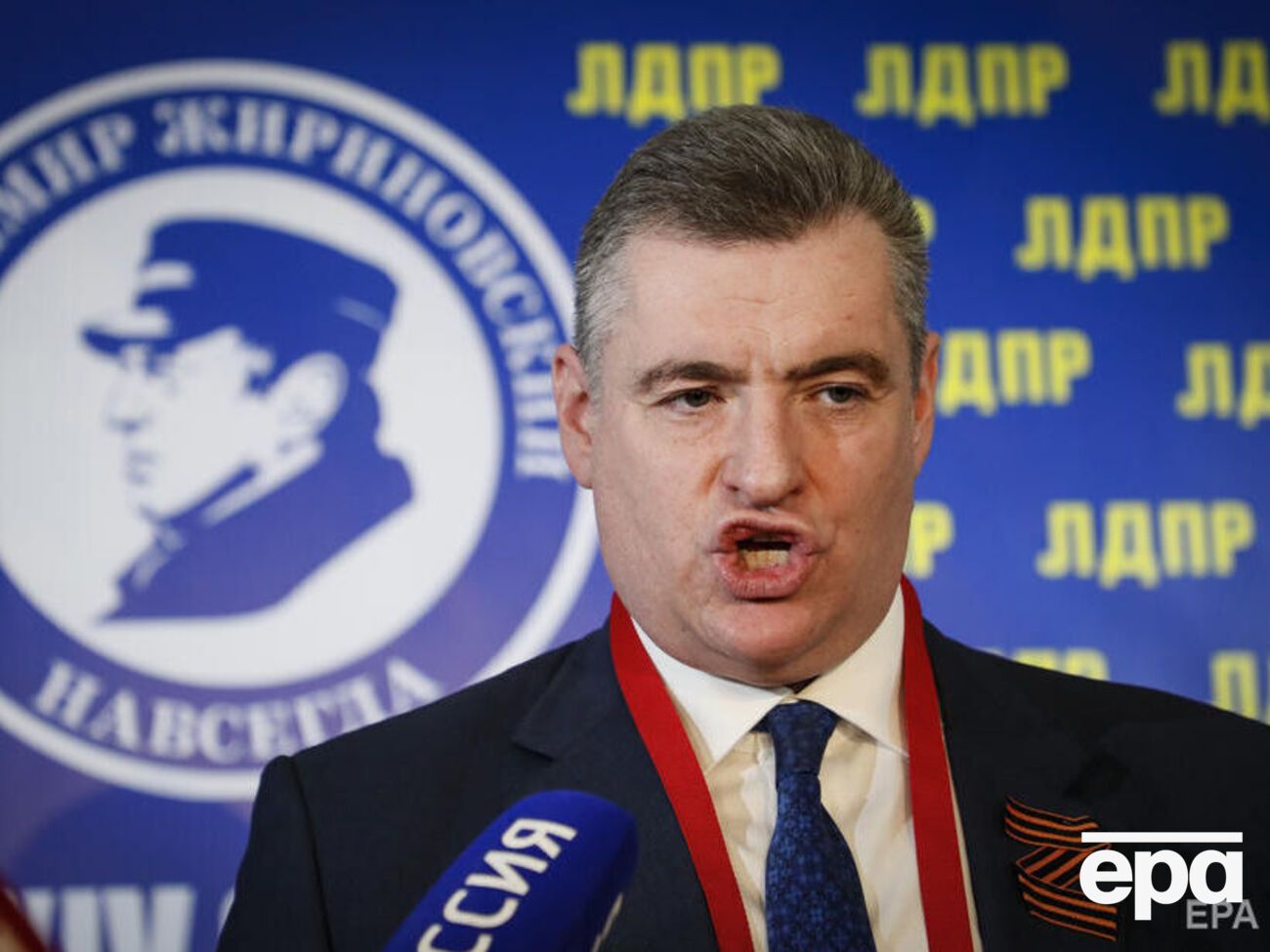 Фраза з виступу Леоніда Слуцького нагадує нацистське гасло