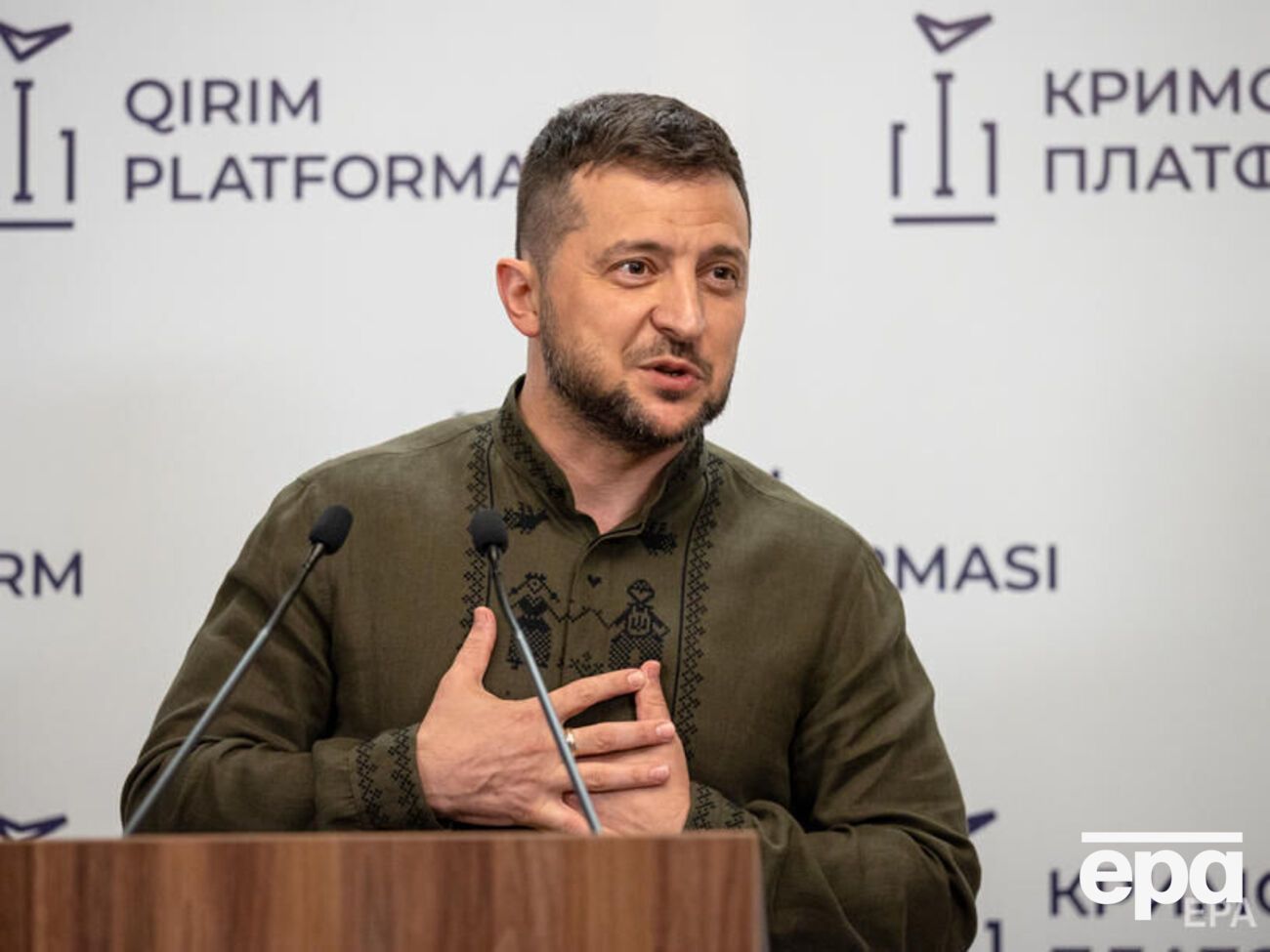 Зеленский:&nbsp;Мы принесем свободу украинским гражданам в Крыму&nbsp;