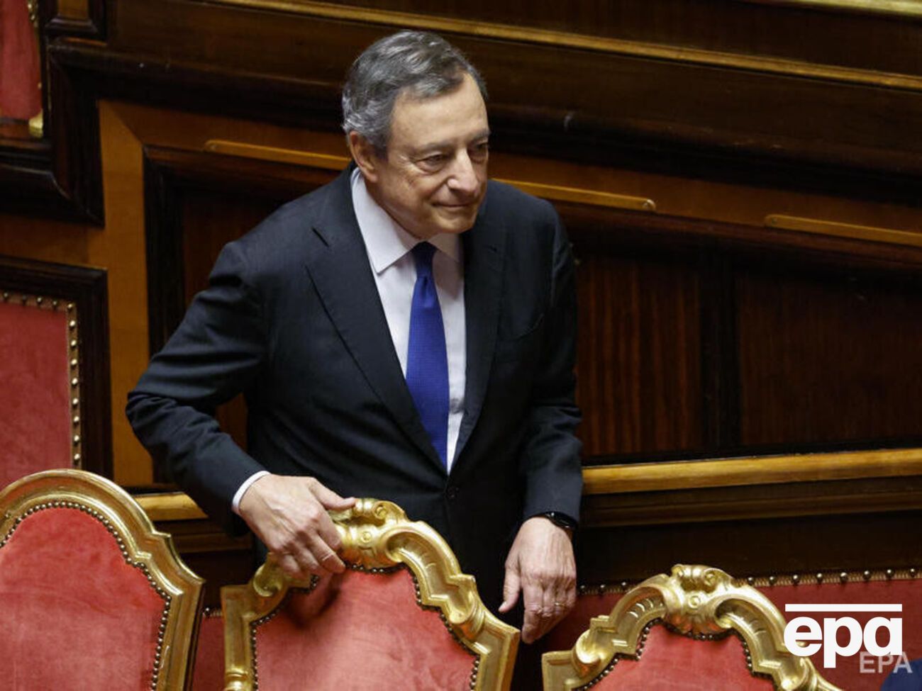 Російська окупація Криму була актом агресії, наголосив Драґі