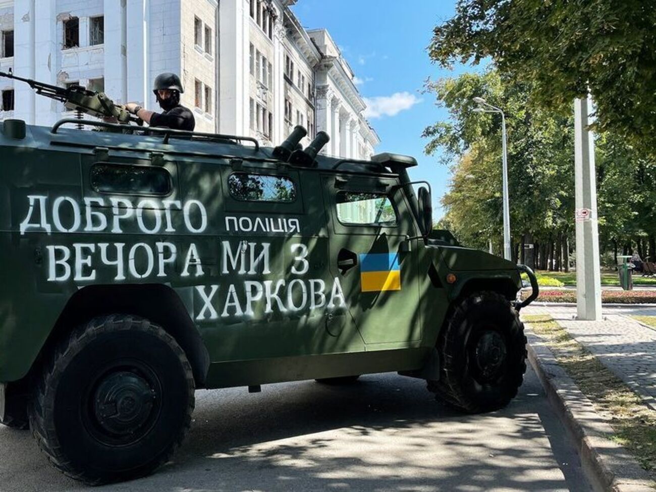 Машиною в'їхала до міста диверсійно-розвідувальна група окупантів
