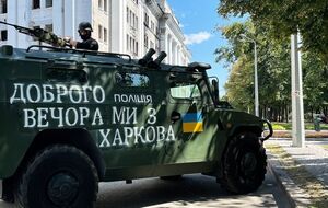 На машине въехала в город диверсионно-разведывательная группа оккупантов