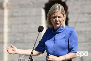 Андерссон заявила, що Швеція ніколи не визнає анексії українських територій