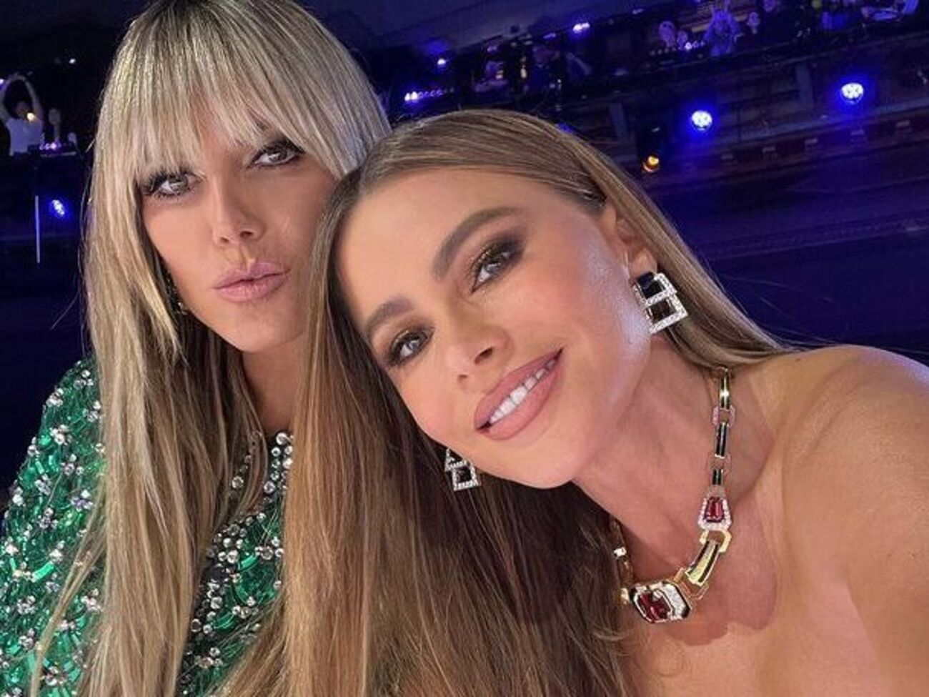 Клум (на фото слева) исполнилось 49 лет, Вергаре&nbsp;&ndash; 50