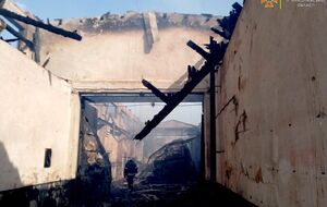 Последствия обстрела 24 августа Николаевской области