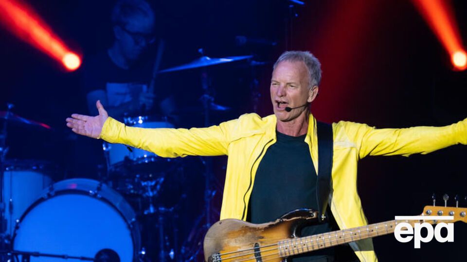 Стинг – украинцам: Я хотел выразить свою солидарность