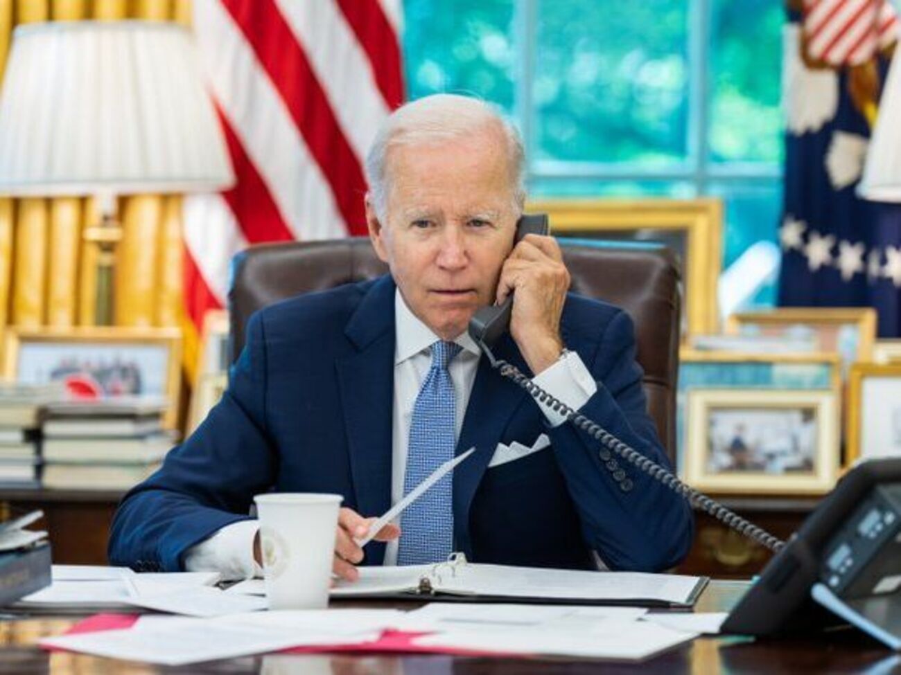 Байден пообещал, что США продолжат поддерживать Украину и украинцев