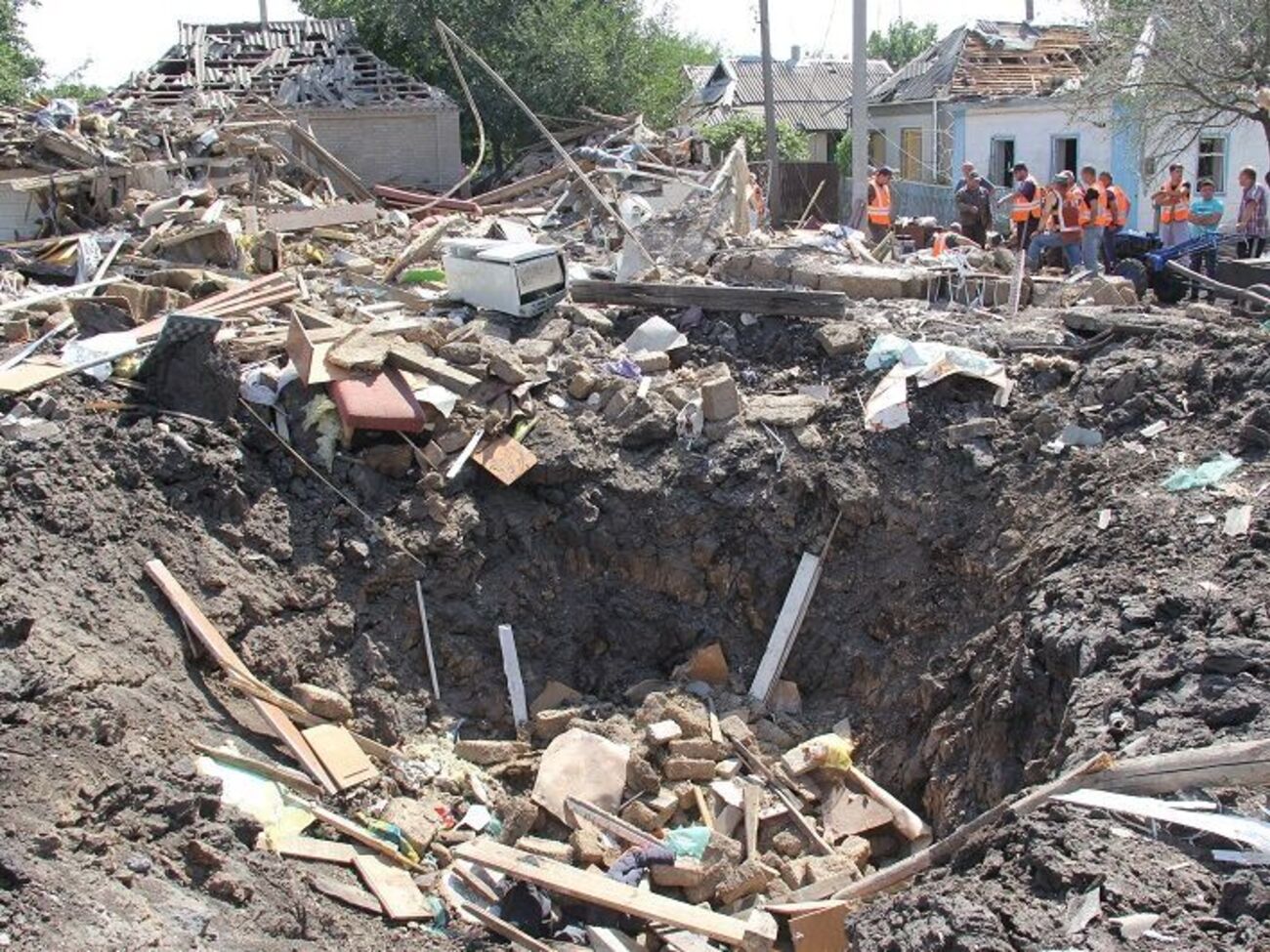 В Чаплино прилетели разные виды ракет