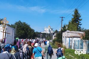 Крестный ход верующих УПЦ МП в Почаевскую лавру завершился 25 августа
