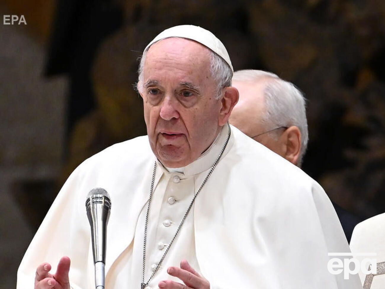 Бурмака про папу Франциска: Папа римський повинен вибрати, на чиєму боці&nbsp;&ndash;&nbsp;добра чи зла. Над війною бути неможливо