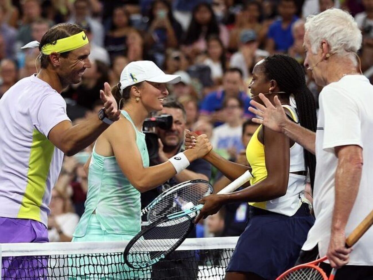 Благодійний захід провели у межах Відкритого чемпіонату США з тенісу